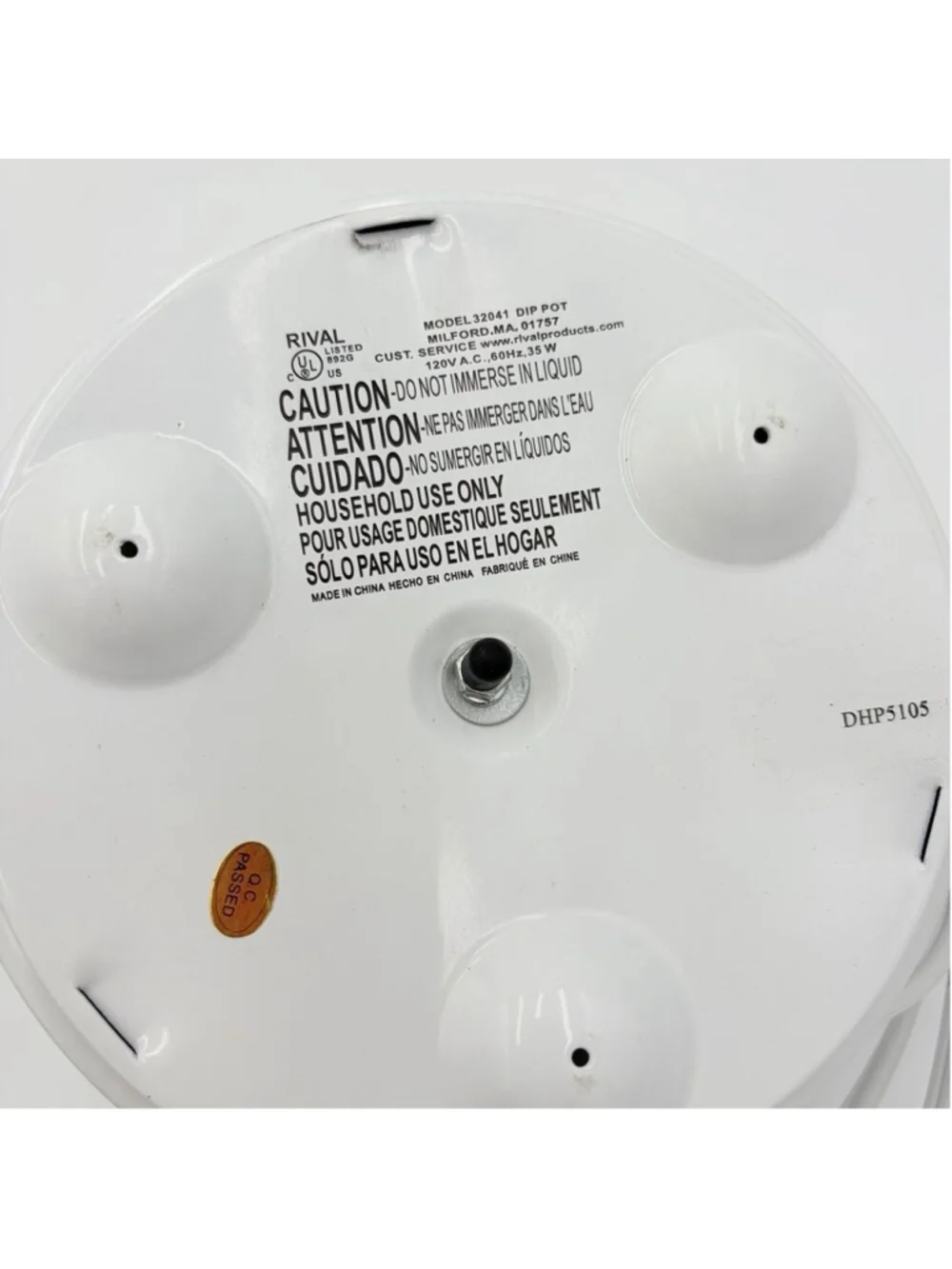 Crock Pot Little Dipper 16oz Mini Slow Cooker 5.5